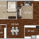 3 Bedroom 2 Bathroom Apartment